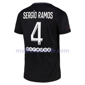 Maillot de Foot Paris Saint-Germain Sergio Ramos 4 Troisième 2021-22